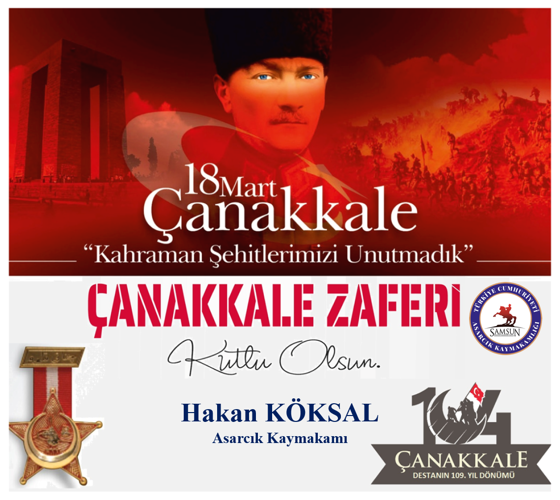 18 Mart Çanakkale Zaferi ve Şehitleri Anma Günü